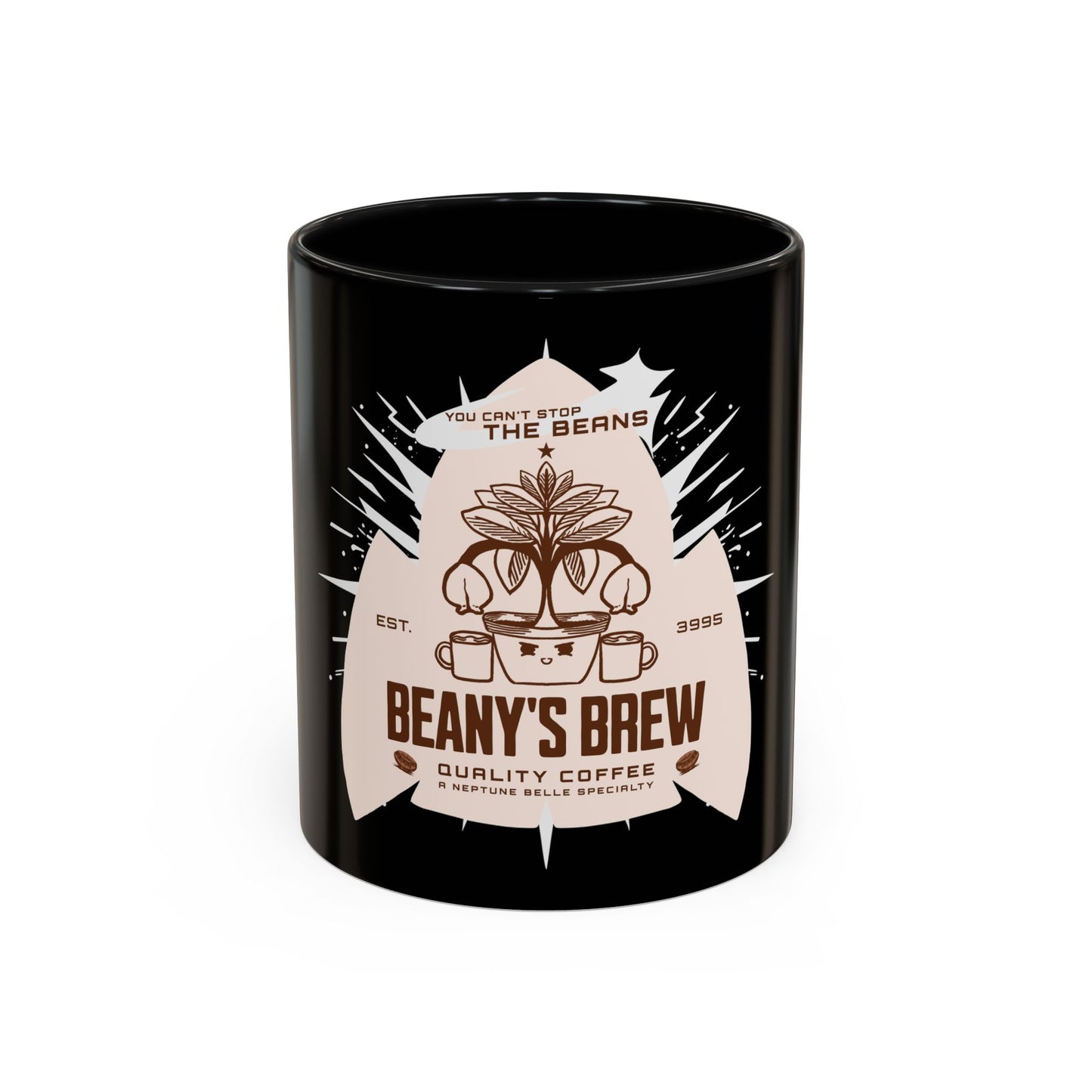 COFFEE MUG: Beany's Brew (Black Variant)