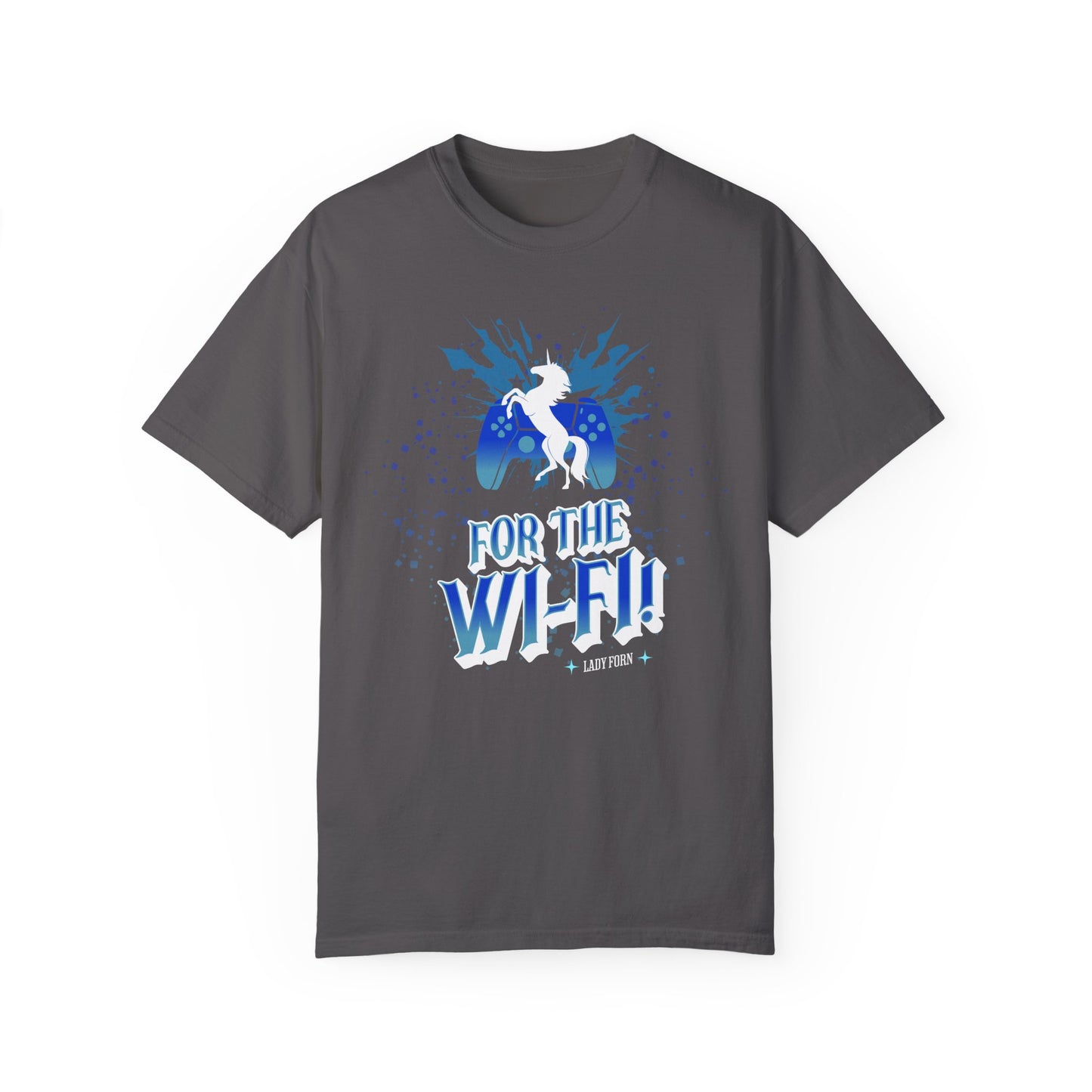 T-Shirt: For The Wi-Fi! (BLUE VERSION)