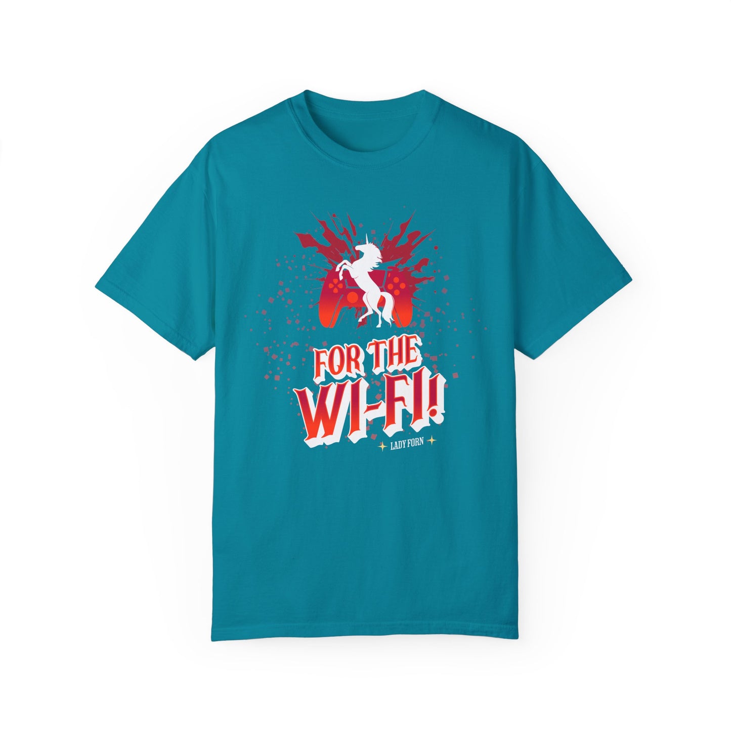 T-Shirt: For The Wi-Fi! (RED VERSION)