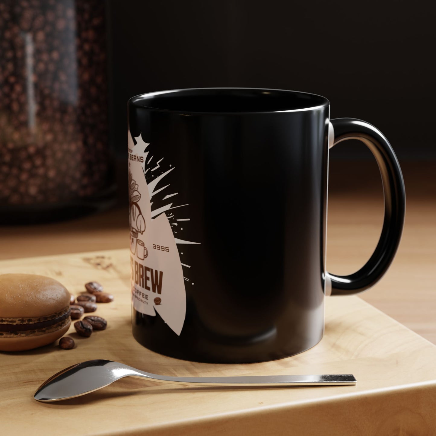COFFEE MUG: Beany's Brew (Black Variant)