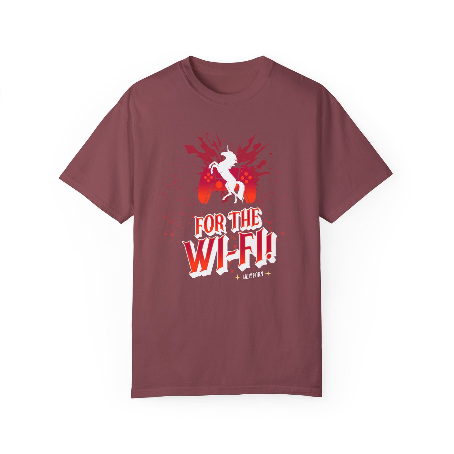 T-Shirt: For The Wi-Fi! (RED VERSION)