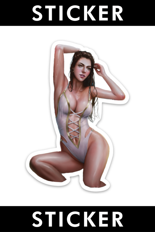 VINYL STICKER: Captain Alyssa Die-Cut (SPICY ONE PIECE VARIANT)