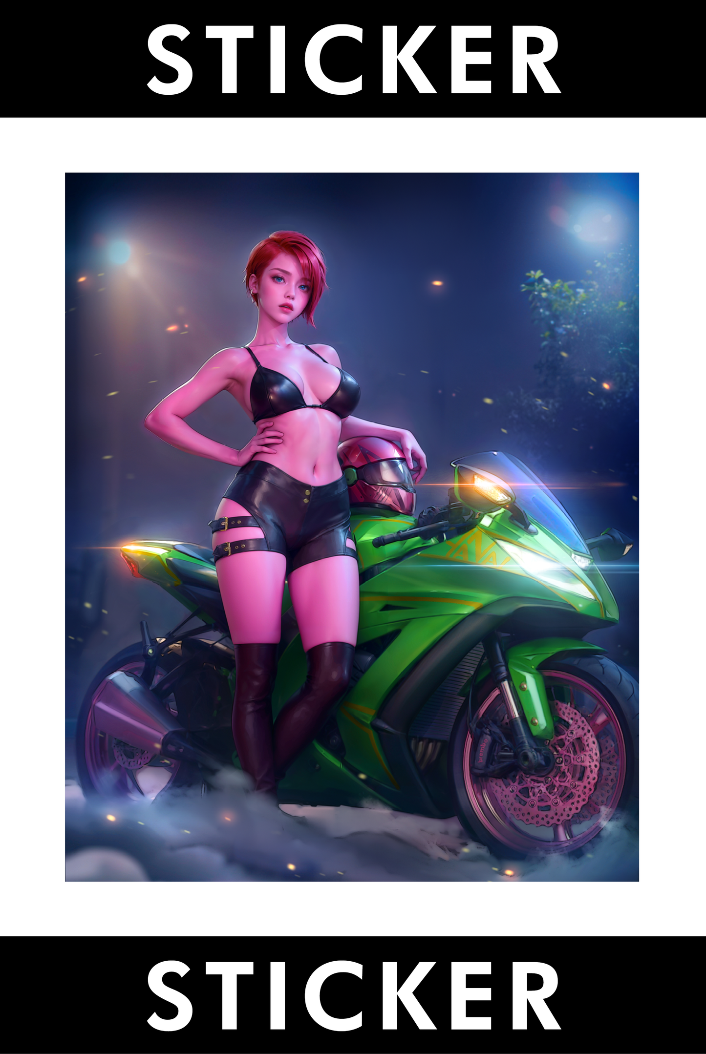 VINYL STICKER: Blood Knight: Academy of Silence (Blood Knight #3) Cover Art