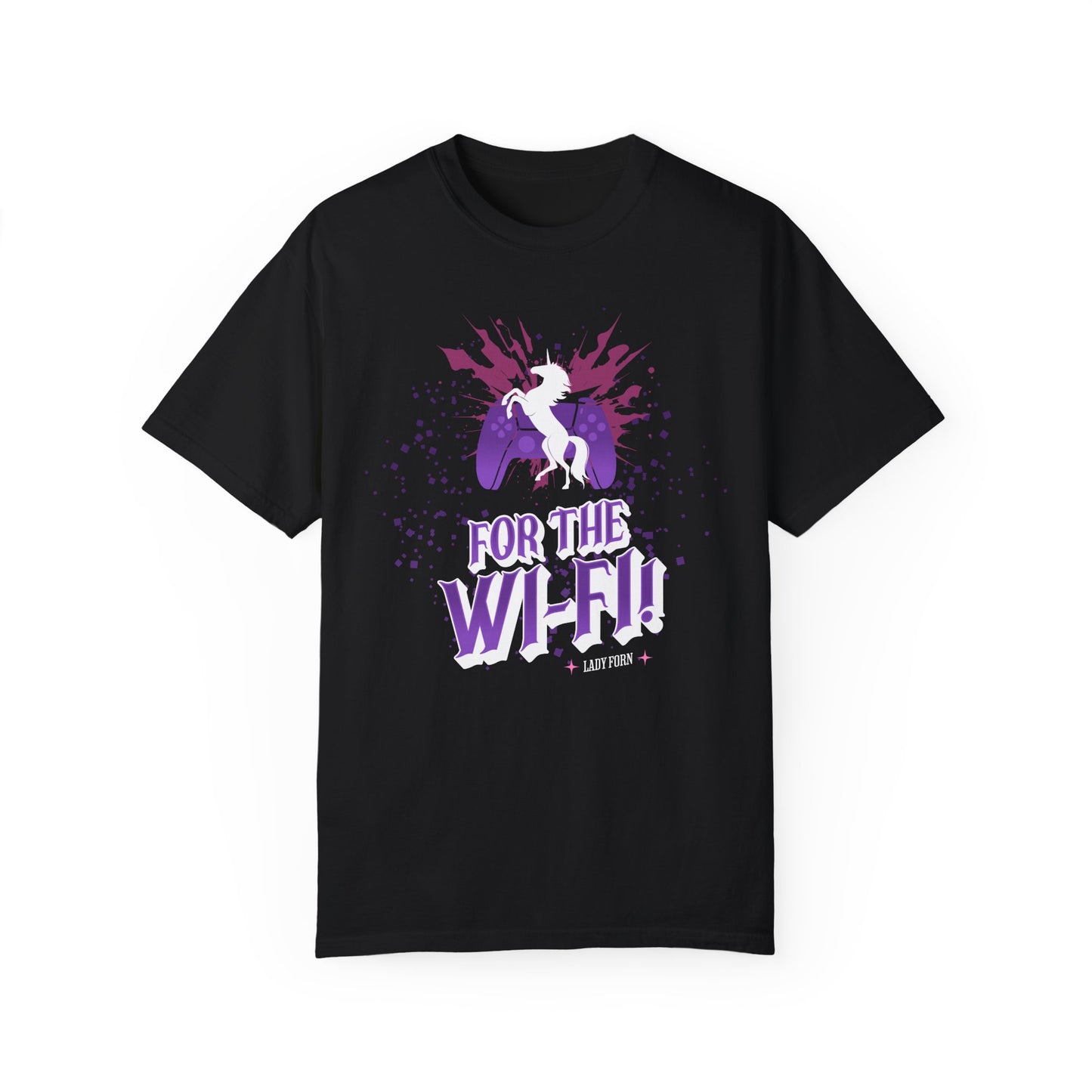 T-Shirt: For The Wi-Fi! (PURPLE VERSION)