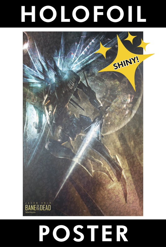 HOLOFOIL POSTER: Bane of the Dead Cover Art