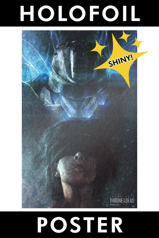 HOLOFOIL POSTER: Throne of the Dead Cover Art