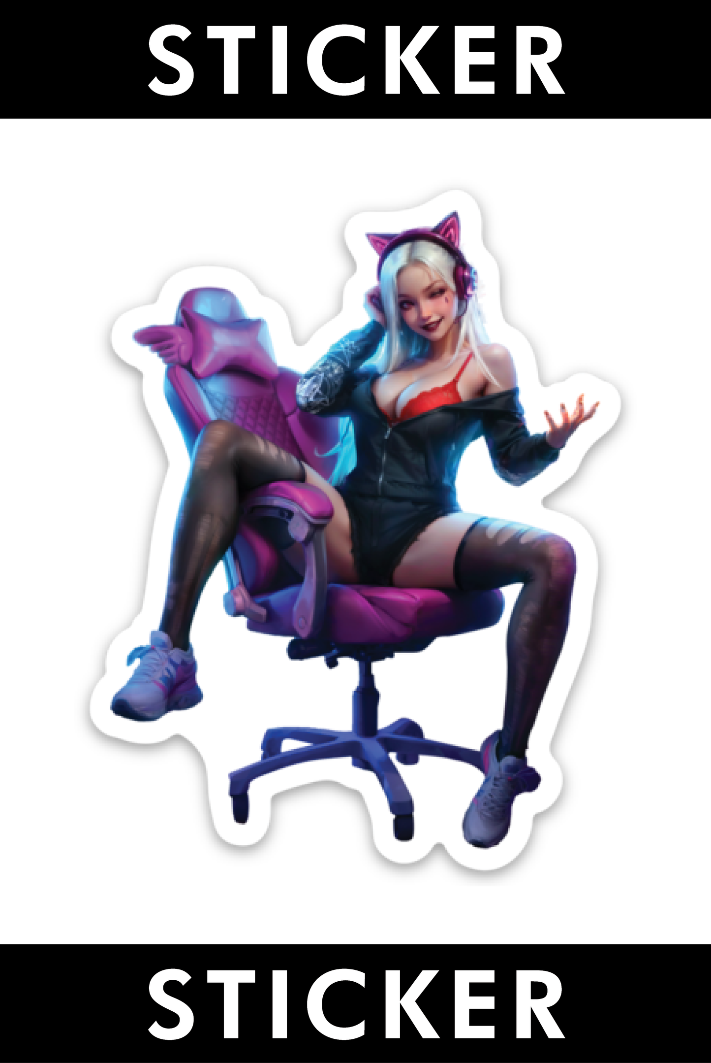 VINYL STICKER: Ixia Die-Cut