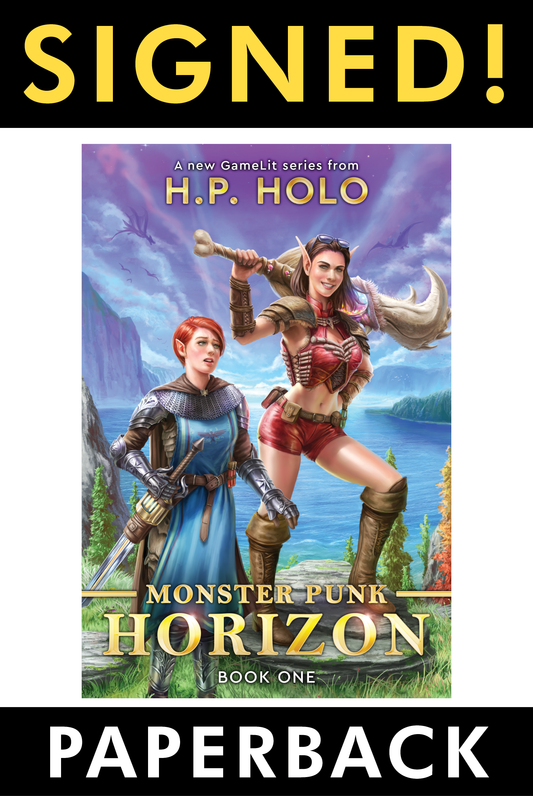 PRINT: Monster Punk Horizon (SIGNED Paperback)