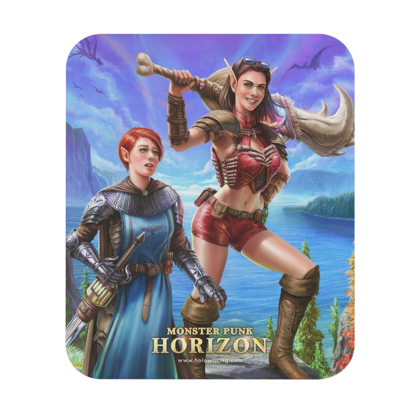 MOUSE PAD: Monster Punk Horizon (Monster Punk Horizon #1) Cover Art
