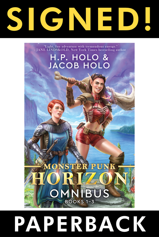 PRINT: Monster Punk Horizon Omnibus: Books 1-3 (SIGNED Paperback)
