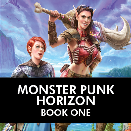 PRINT: Monster Punk Horizon (Paperback)