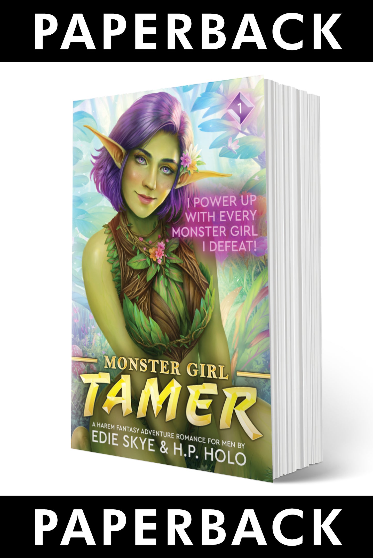 PRINT: I Power Up With Every Monster Girl I Defeat (Monster Girl Tamer #1) (Paperback) - PEPPER PUT SOME CLOTHES ON VARIANT COVER