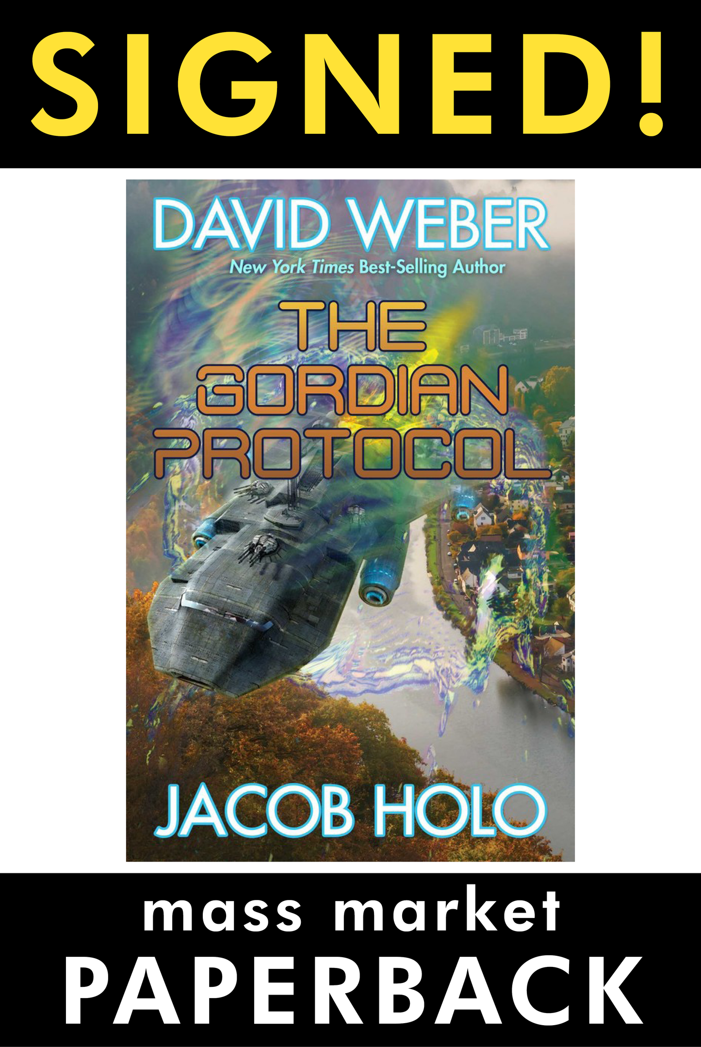 PRINT: The Gordian Protocol (SIGNED Mass Market Paperback)