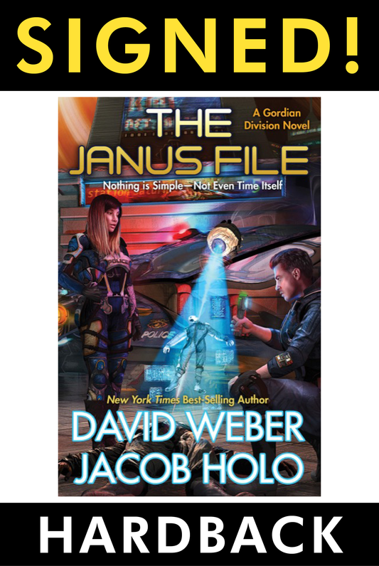 PRINT: The Janus File (SIGNED Hardback) - LIMITED STOCK