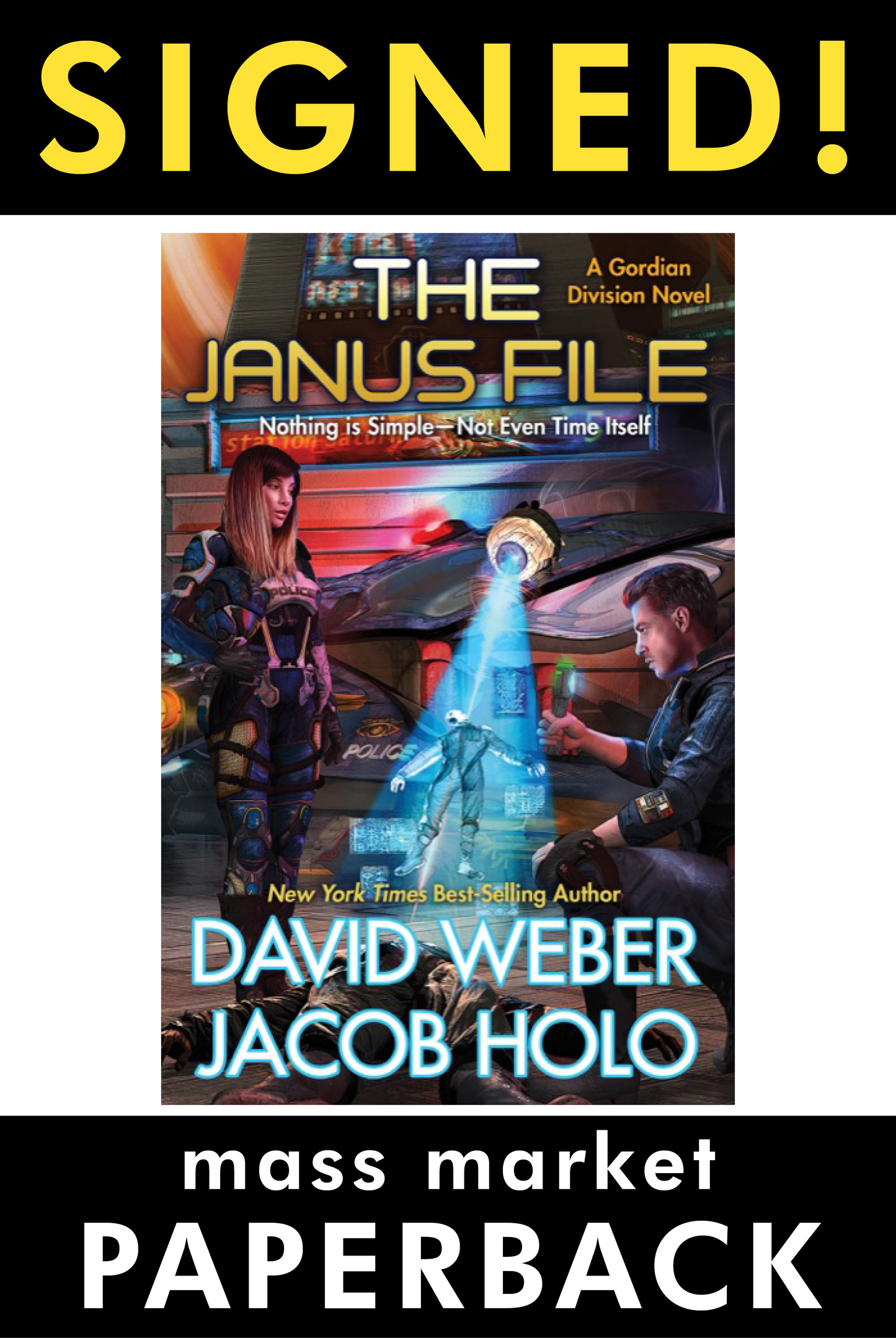 PRINT: The Janus File (SIGNED Mass Market Paperback)