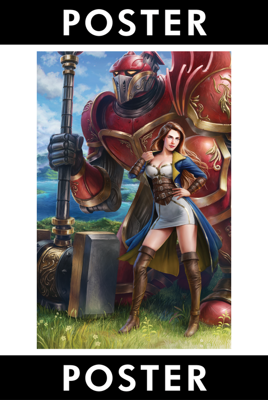 POSTER: Titan Mage (Titan Mage #1) Cover Art