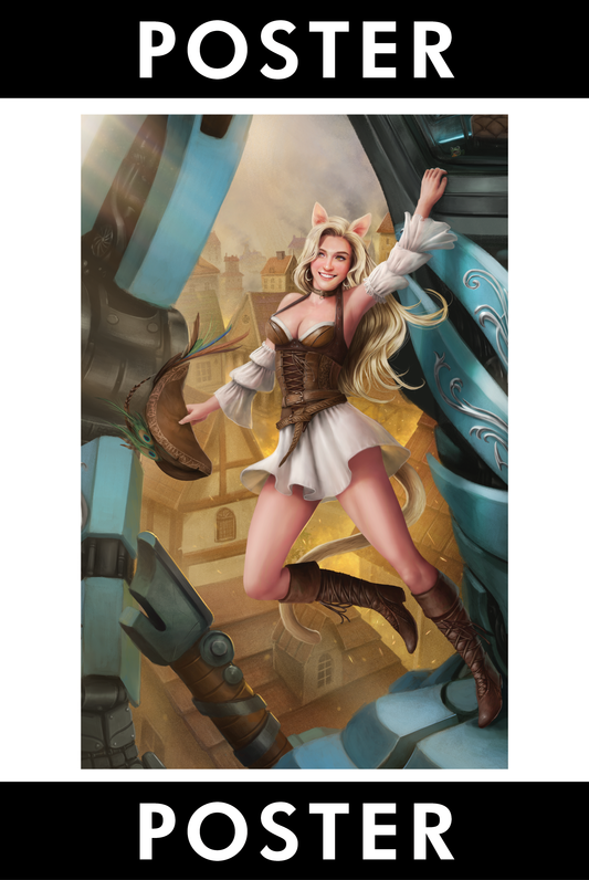 POSTER: Titan Mage Rising (Titan Mage #4) Cover Art