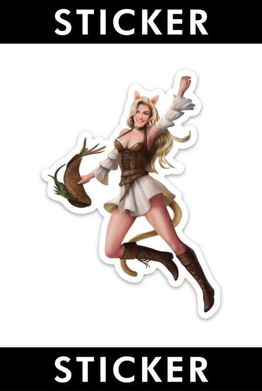 VINYL STICKER: Sloan Die-Cut