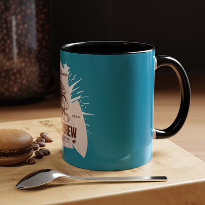 COFFEE MUG: Beany's Brew (Turquoise Variant)