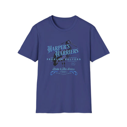 T-SHIRT: Harper's Harriers (BLUE DESIGN)