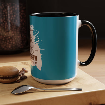 COFFEE MUG: Beany's Brew (Turquoise Variant)