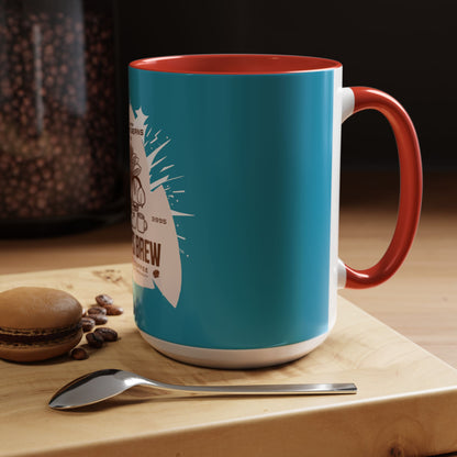 COFFEE MUG: Beany's Brew (Turquoise Variant)