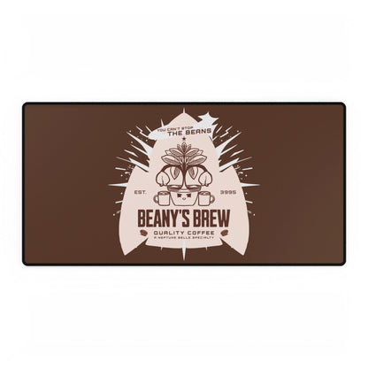 DESK MAT: Beany's Brew (Brown Variant)