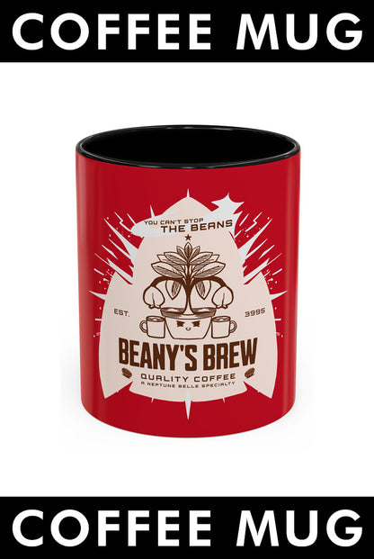 COFFEE MUG: Beany's Brew (Red Variant)