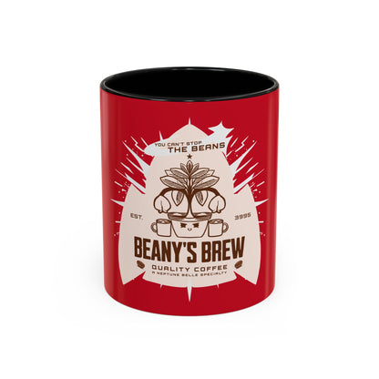COFFEE MUG: Beany's Brew (Red Variant)