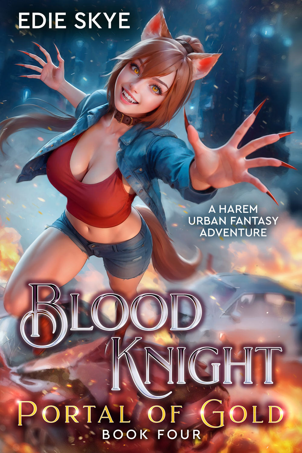 PRINT: Blood Knight: Portal of Gold (SIGNED Paperback)