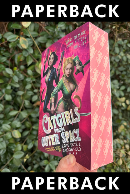 PRINT: Catgirls from Outer Space (Iridescent Foil & Painted Edges Premium Edition Paperback)