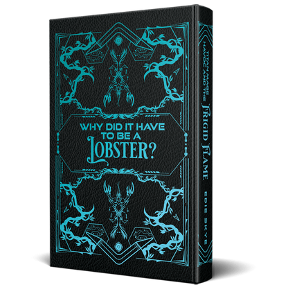 [PRE-ORDER - LATE JUNE 2026] SIGNED PRINT: Titan Mage Havoc and the Frigid Flame HARDBACK (Foil Stamped Faux Leather Painted Edges Special Edition)