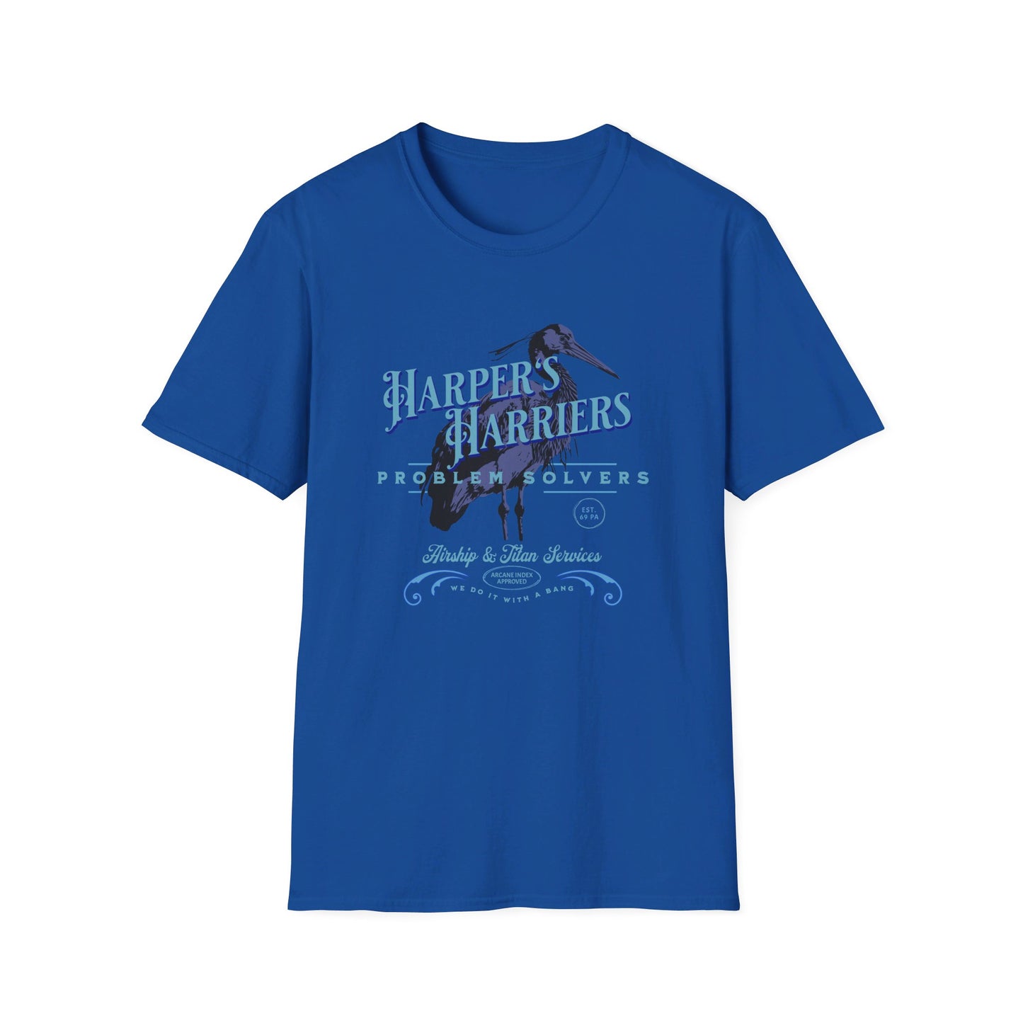 T-SHIRT: Harper's Harriers (BLUE DESIGN)