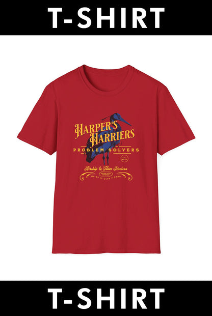 T-SHIRT: Harper's Harriers (GOLD DESIGN)