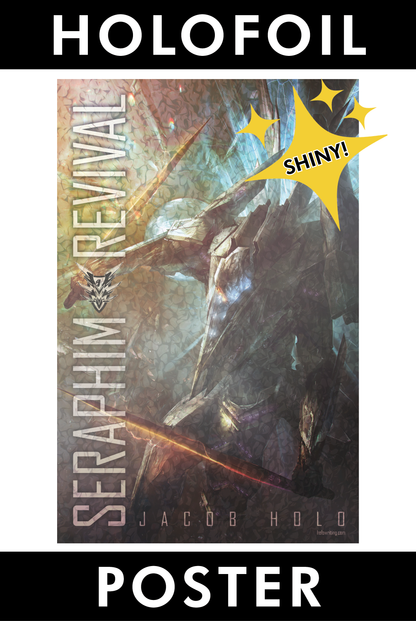 HOLOFOIL POSTER: Seraphim Revival Spine Art