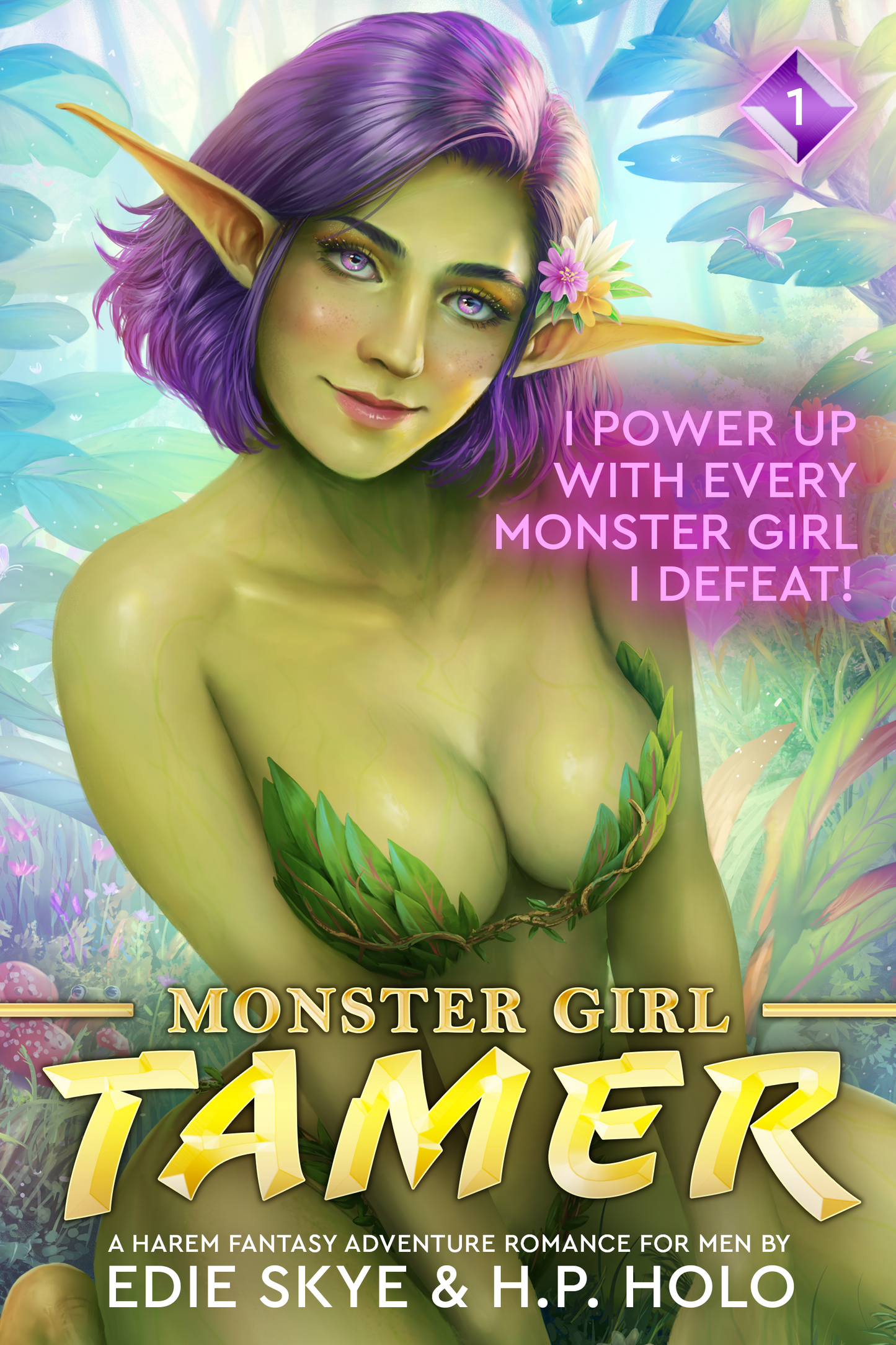PRINT: I Power Up With Every Monster Girl I Defeat (Monster Girl Tamer #1) (Paperback) - BIKINI VARIANT COVER