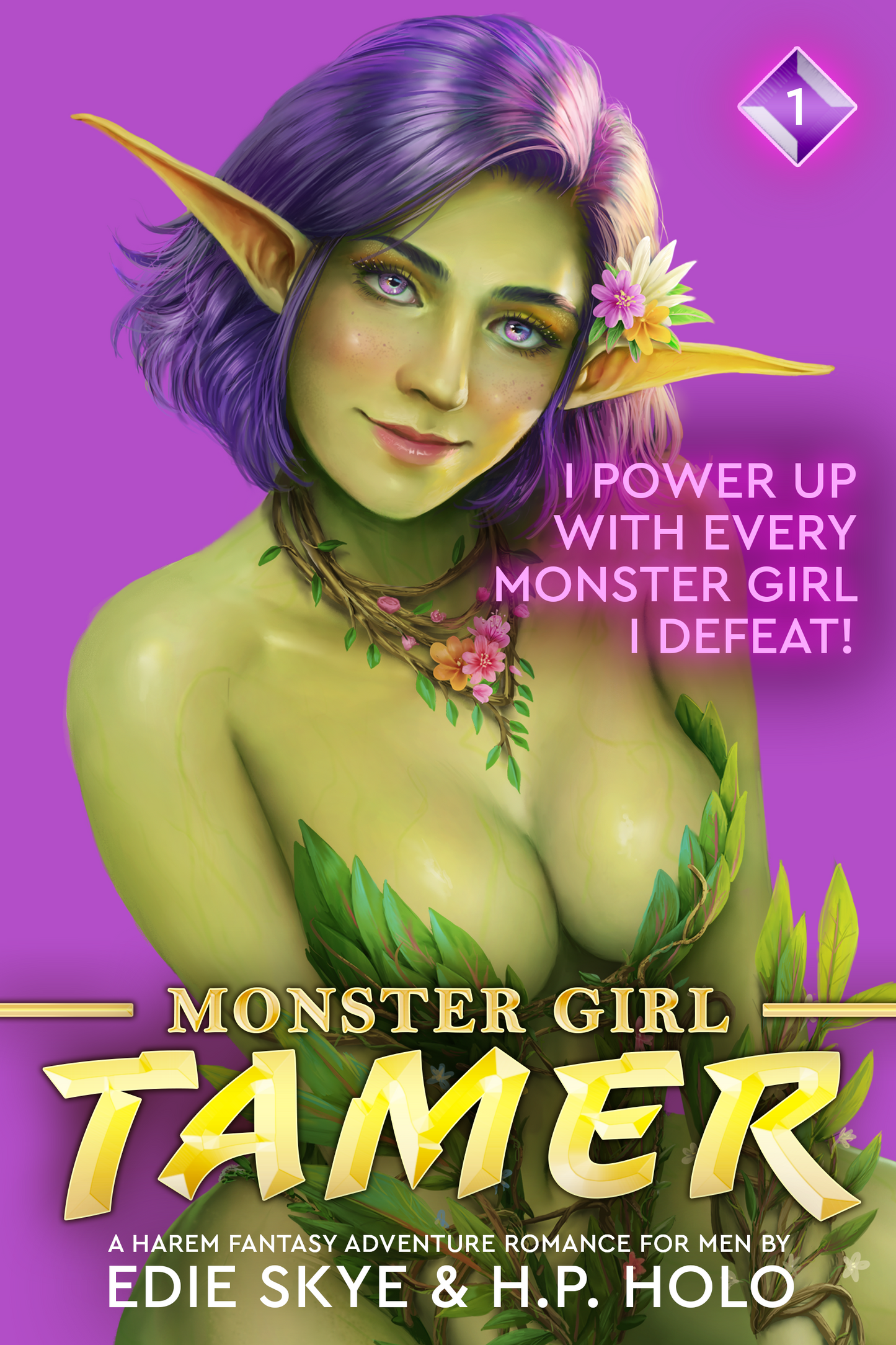 PRINT: I Power Up With Every Monster Girl I Defeat (Monster Girl Tamer #1) (Paperback) - MAGENTA VARIANT COVER
