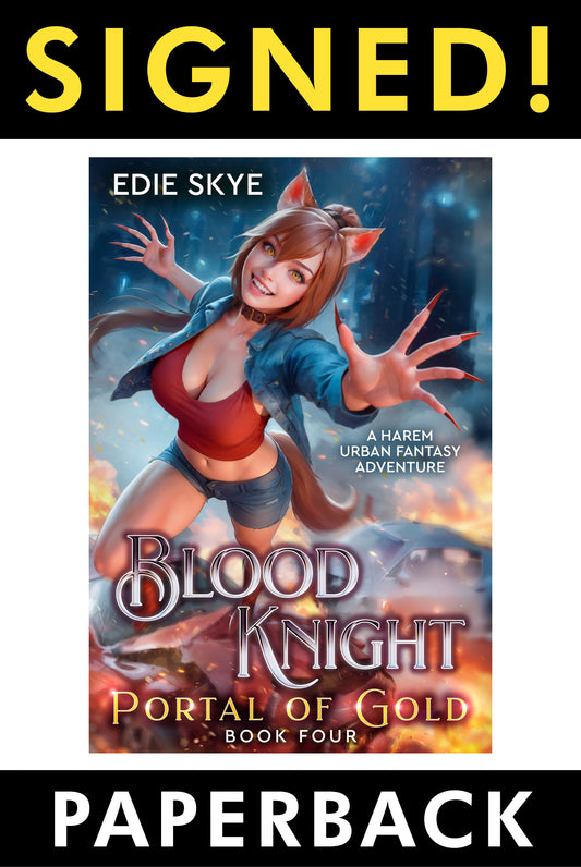 PRINT: Blood Knight: Portal of Gold (SIGNED Paperback)