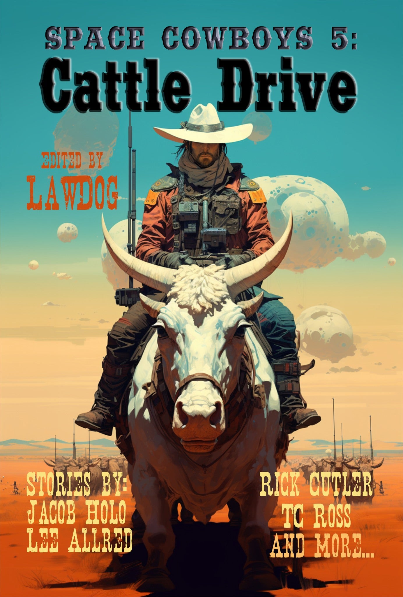 PRINT: Space Cowboys 5: Cattle Drive (SIGNED Paperback)