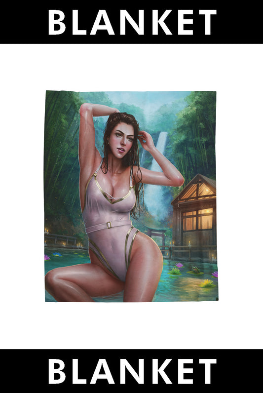 BLANKET: The Hot Springs Episode (Titan Mage Side Quests #1) Cover Art - ONE PIECE VARIANT