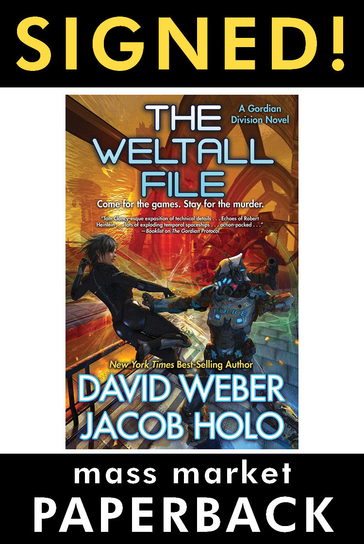 PRINT: The Weltall File (SIGNED Mass Market Paperback)