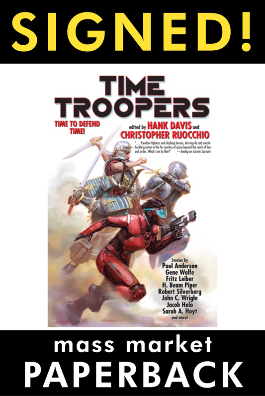 PRINT: Time Troopers (SIGNED Mass Market Paperback)
