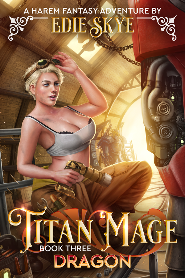 PRINT: Titan Mage Dragon (SIGNED Paperback)