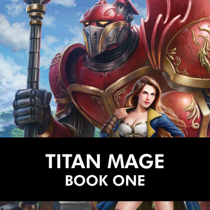 PRINT: Titan Mage (SIGNED Paperback)