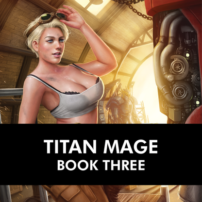 SIGNED PRINT: Titan Mage - Complete Series BUNDLE