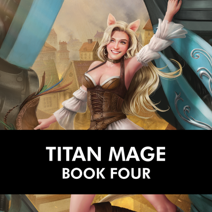 SIGNED PRINT: Titan Mage - Complete Series BUNDLE